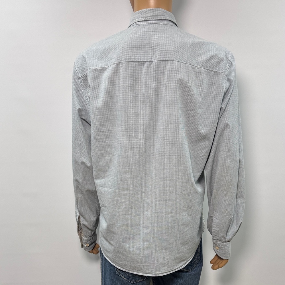 Faconnable Patchwork Cotton Long Sleeve Button-Up… - image 5